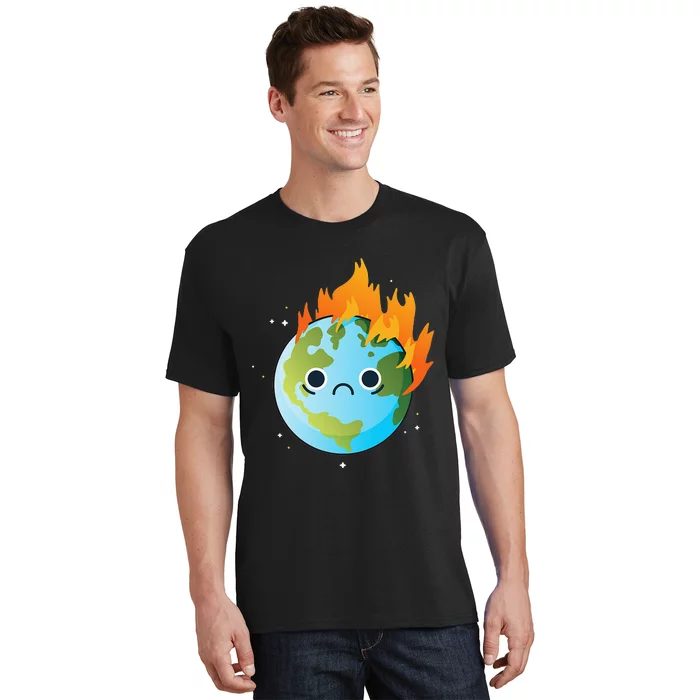 Green Climate Change Planet Environmentalist Earth Day T-Shirt