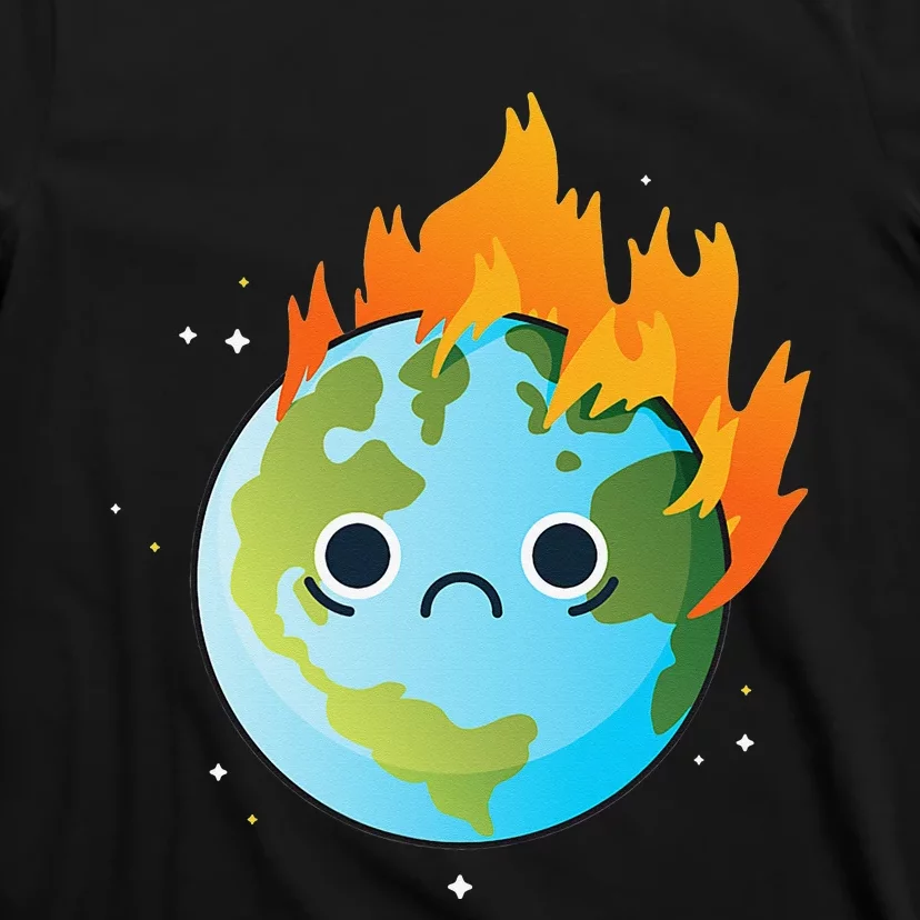 Green Climate Change Planet Environmentalist Earth Day T-Shirt