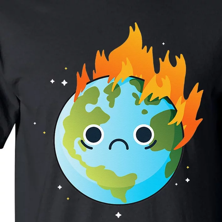 Green Climate Change Planet Environmentalist Earth Day Tall T-Shirt