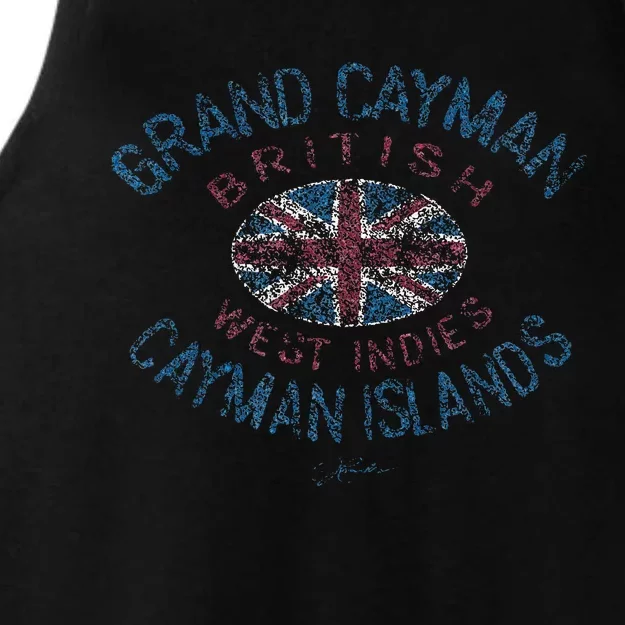 Grand Cayman Cayman Islands British West Indies Ladies Tri-Blend Wicking Tank