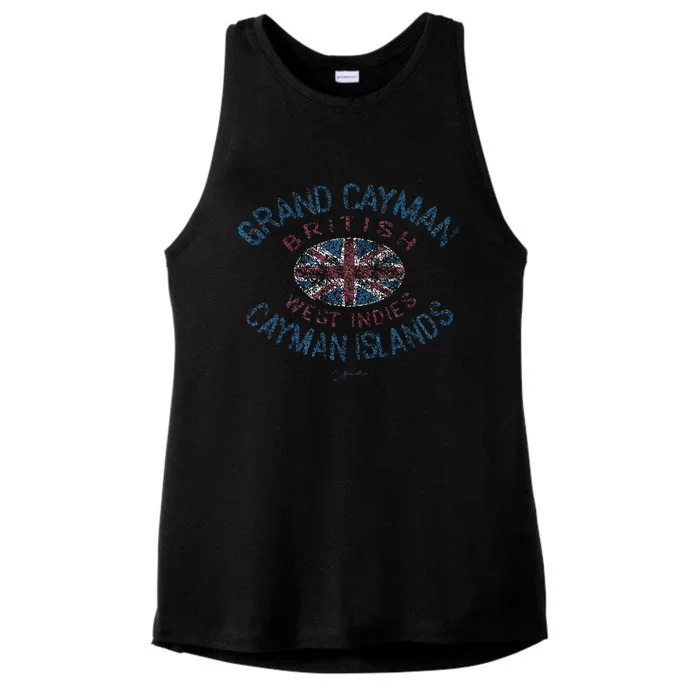 Grand Cayman Cayman Islands British West Indies Ladies Tri-Blend Wicking Tank