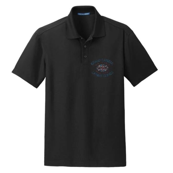 Grand Cayman Cayman Islands British West Indies Dry Zone Grid Performance Polo