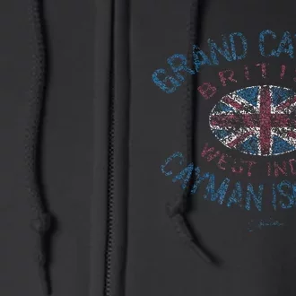 Grand Cayman Cayman Islands British West Indies Full Zip Hoodie