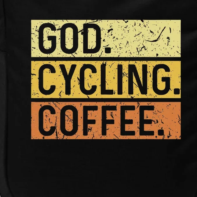 God Cycling Coffee Jesus Mountain Bike Mtb Biking Impact Tech Backpack