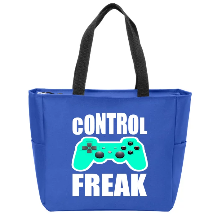 Game Console Controller Joystick Control Freak Gift Zip Tote Bag