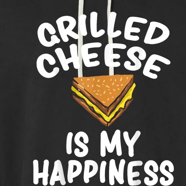 Grilled Cheese Cute Funny Sandwich Lover Design Garment-Dyed Fleece Hoodie