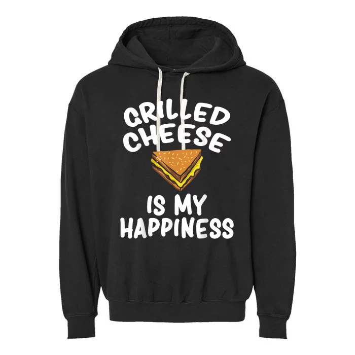 Grilled Cheese Cute Funny Sandwich Lover Design Garment-Dyed Fleece Hoodie