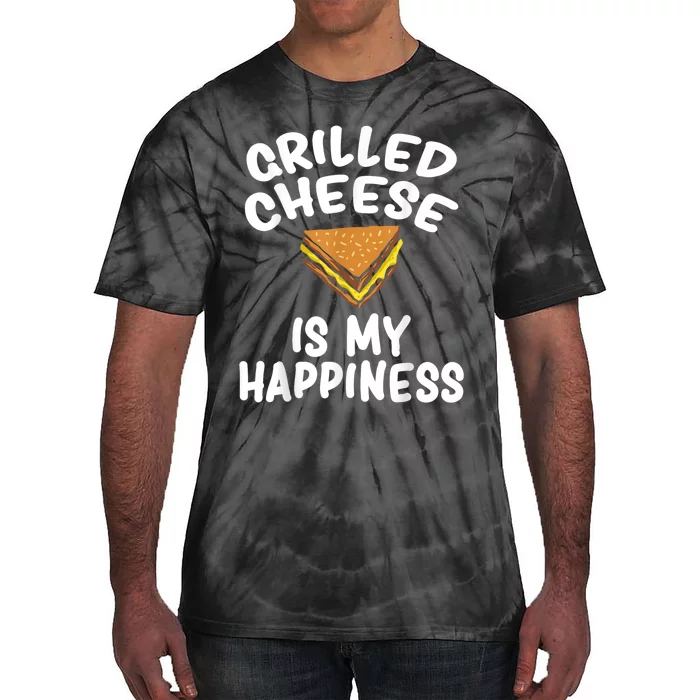 Grilled Cheese Cute Funny Sandwich Lover Design Tie-Dye T-Shirt