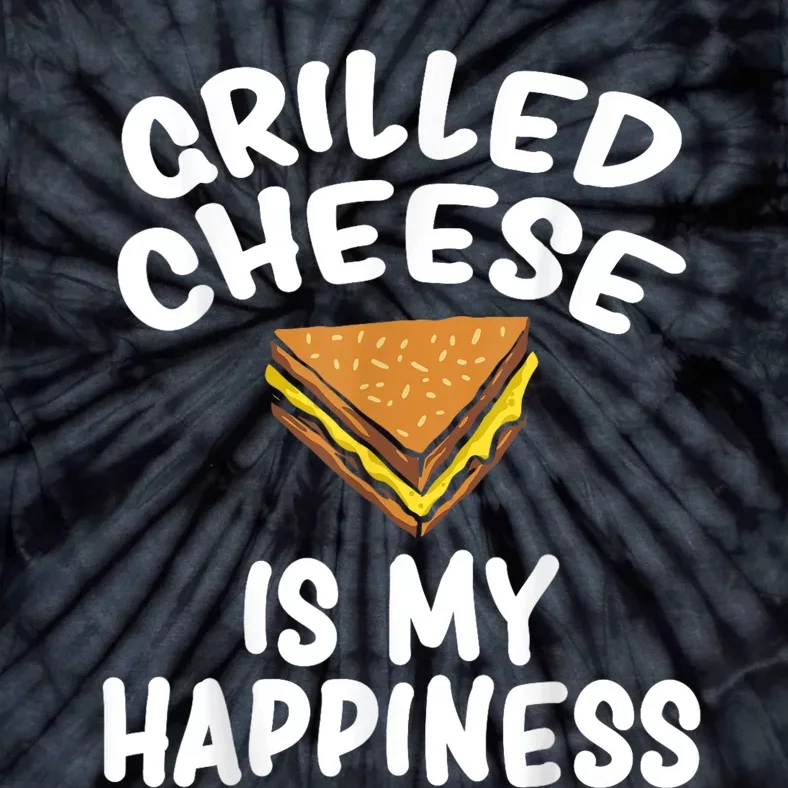 Grilled Cheese Cute Funny Sandwich Lover Design Tie-Dye T-Shirt