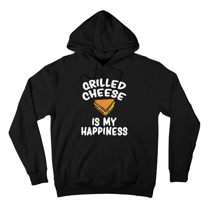 Grilled Cheese Cute Funny Sandwich Lover Design Tall Hoodie