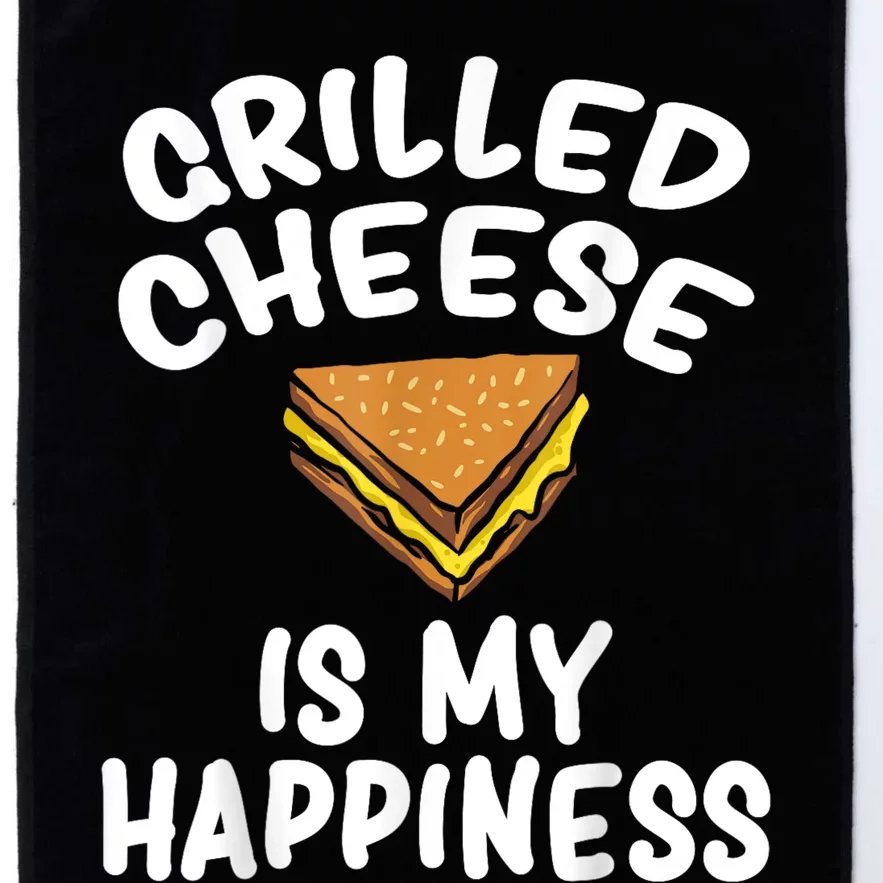 Grilled Cheese Cute Funny Sandwich Lover Design Platinum Collection Golf Towel