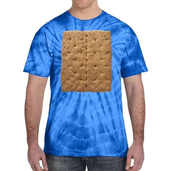 Graham Cracker Camping And Smores Group Halloween Costume Gift Tie-Dye T-Shirt