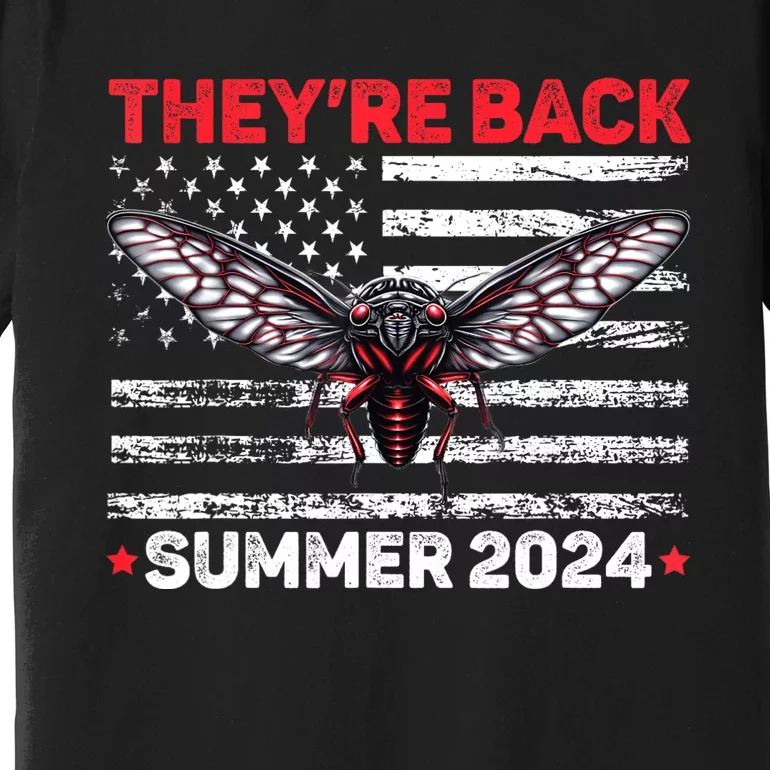 Great Cicada Come Back 2024 Cicada Invasion 2024 Premium T-Shirt