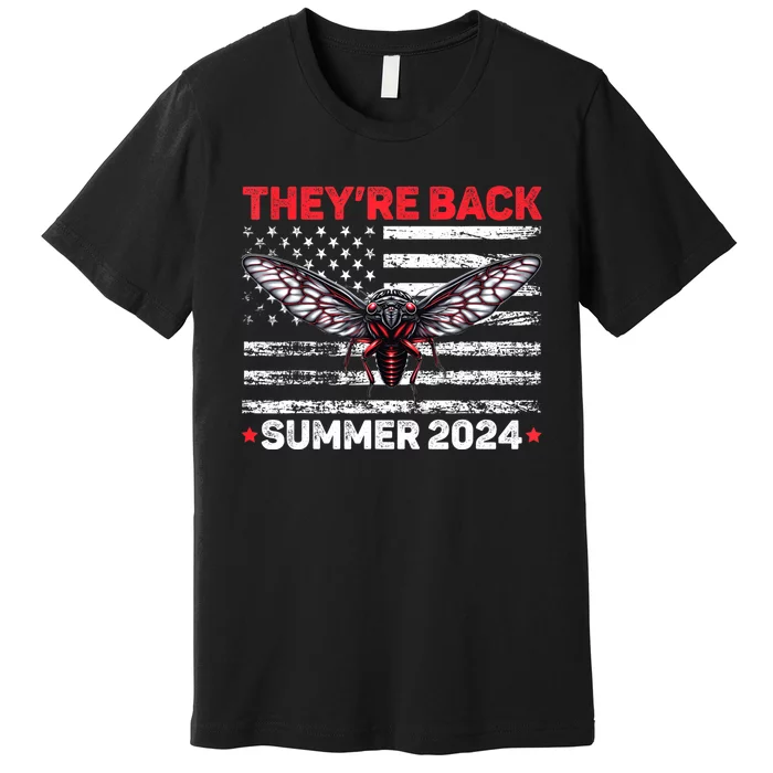 Great Cicada Come Back 2024 Cicada Invasion 2024 Premium T-Shirt