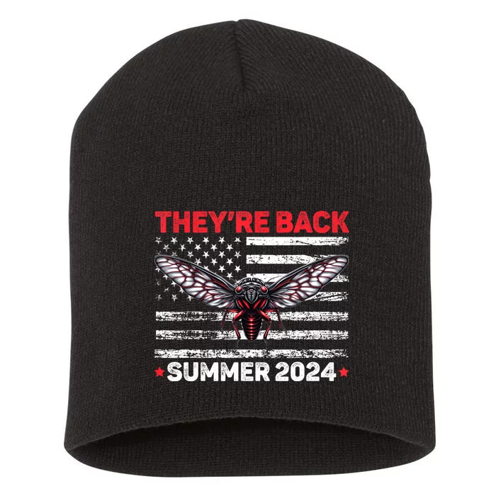 Great Cicada Come Back 2024 Cicada Invasion 2024 Short Acrylic Beanie