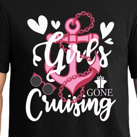 Gone Cruising Cruise Ship Lover Cruiser Trip Pajama Set