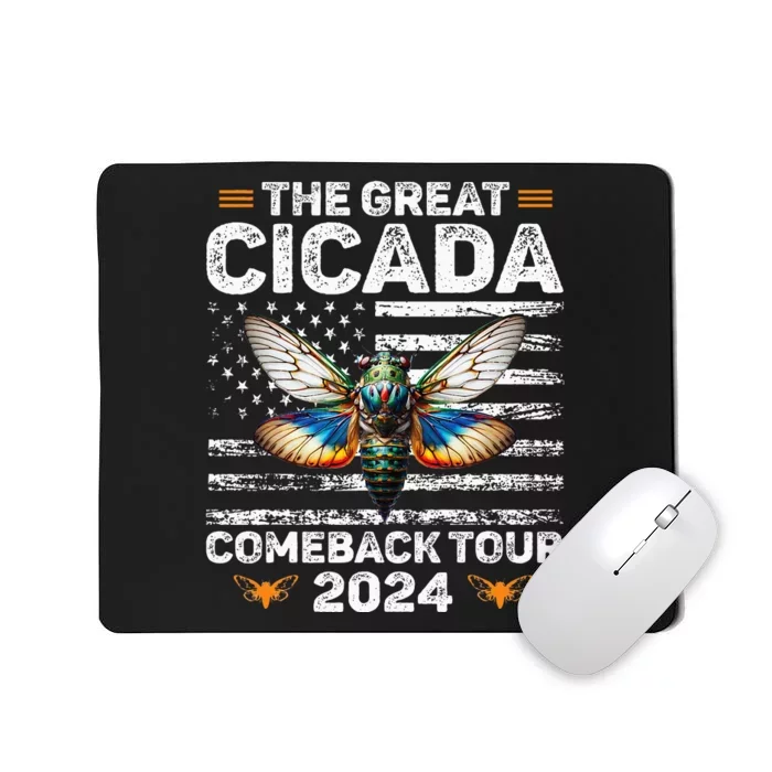 Great Cicada Come Back 2024 Cicada Invasion 2024 Mousepad