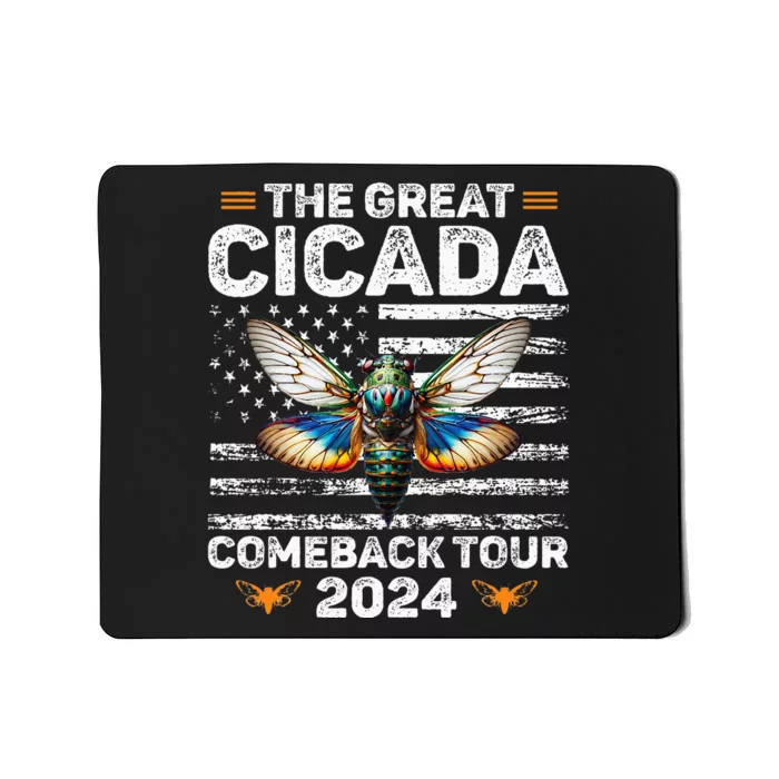 Great Cicada Come Back 2024 Cicada Invasion 2024 Mousepad