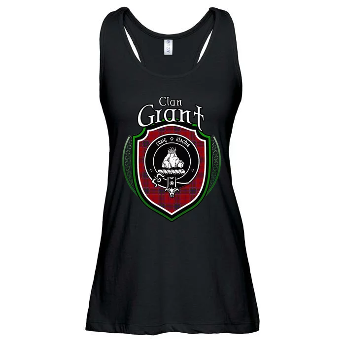 Grant Clan Crest Scottish Clan Grant Family Crest Badge Ladies Essential Flowy Tank