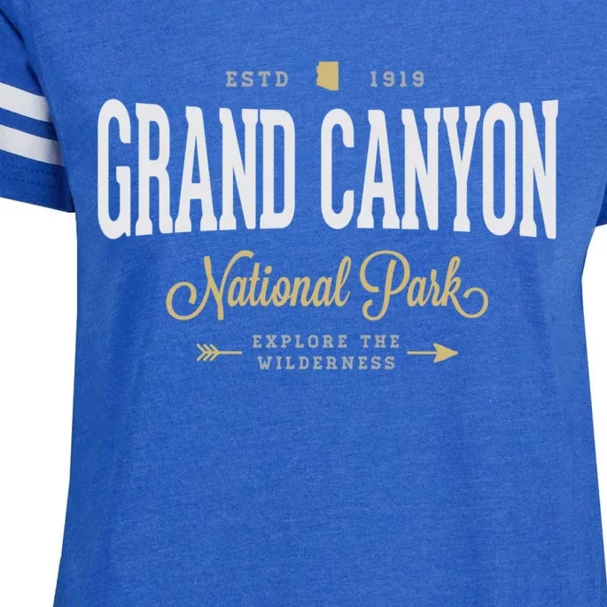 Grand Canyon Cute Gift Grand Canyon National Park Great Gift Us Enza Ladies Jersey Football T-Shirt