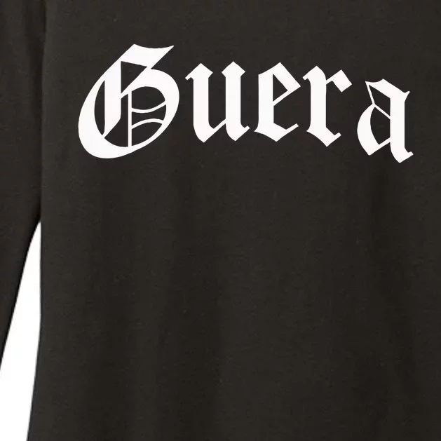 Guera Chola Chicana Mexican American Pride Hispanic Latina Womens CVC Long Sleeve Shirt