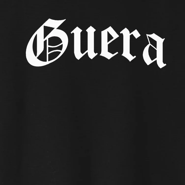 Guera Chola Chicana Mexican American Pride Hispanic Latina Women's Crop Top Tee