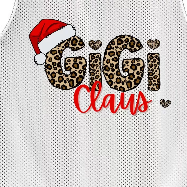 Gigi Claus Christmas Mesh Reversible Basketball Jersey Tank