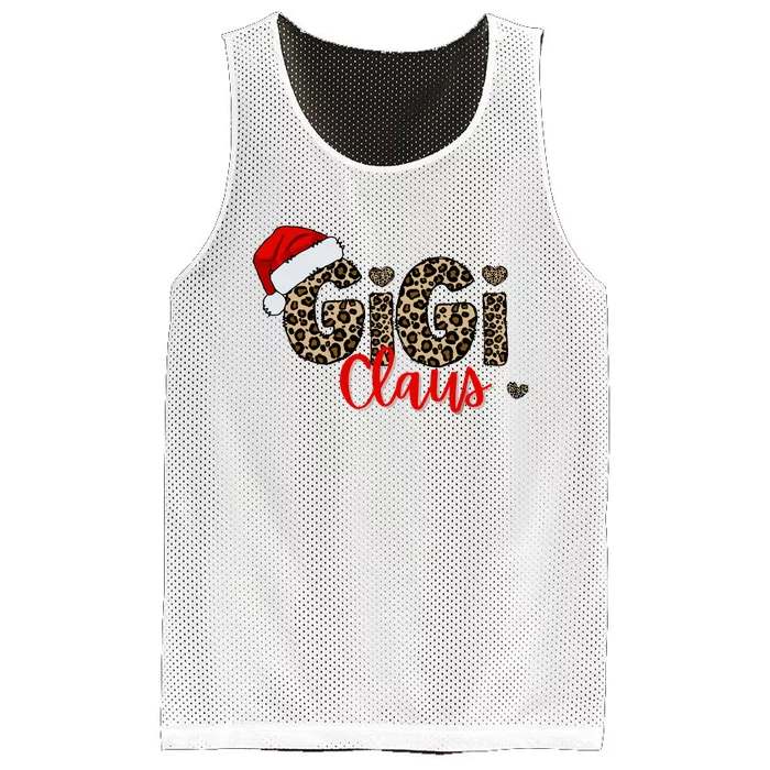 Gigi Claus Christmas Mesh Reversible Basketball Jersey Tank