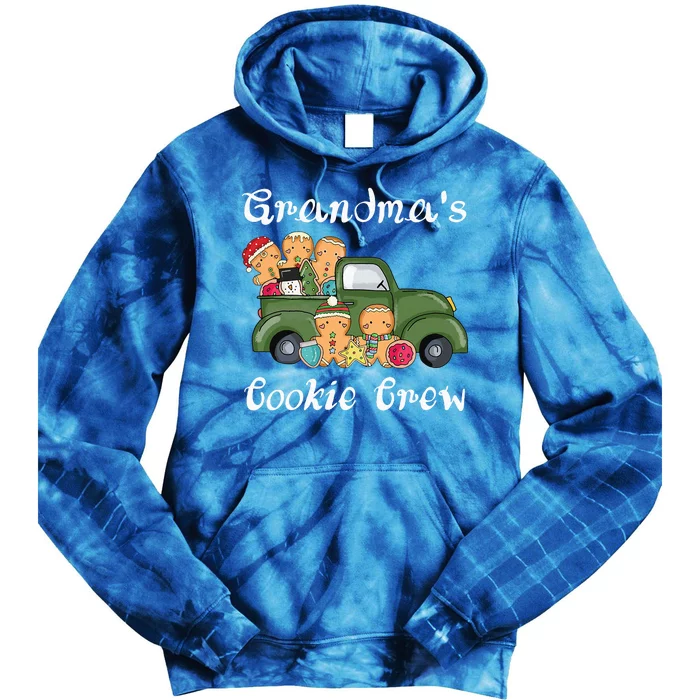 GrandmaS Cookie Crew Tie Dye Hoodie