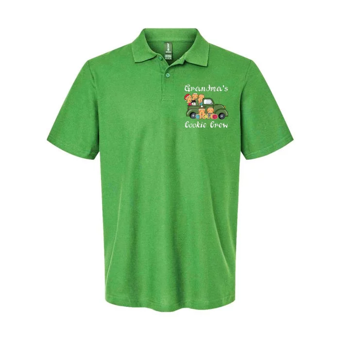 GrandmaS Cookie Crew Softstyle Adult Sport Polo