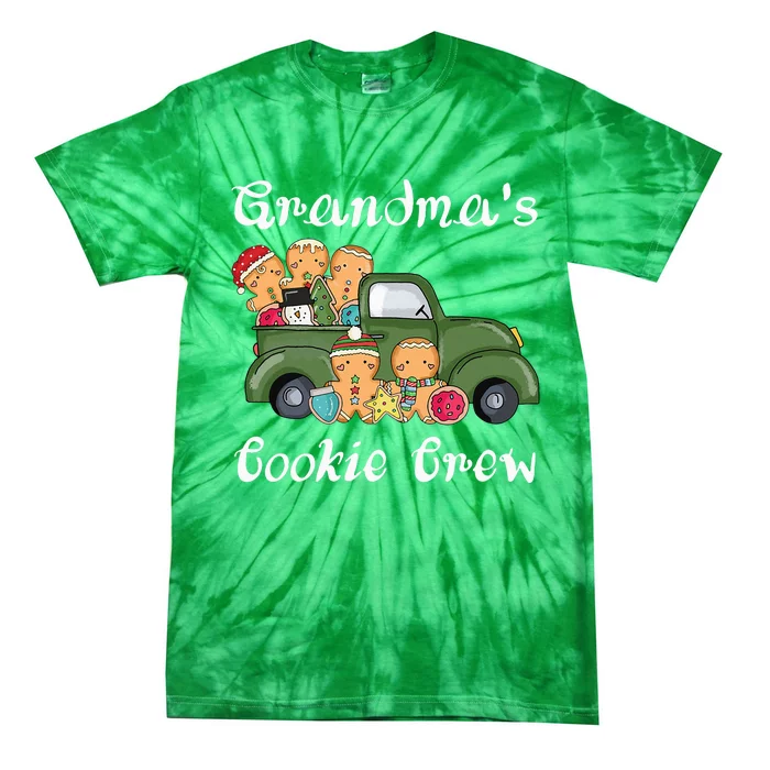 GrandmaS Cookie Crew Tie-Dye T-Shirt