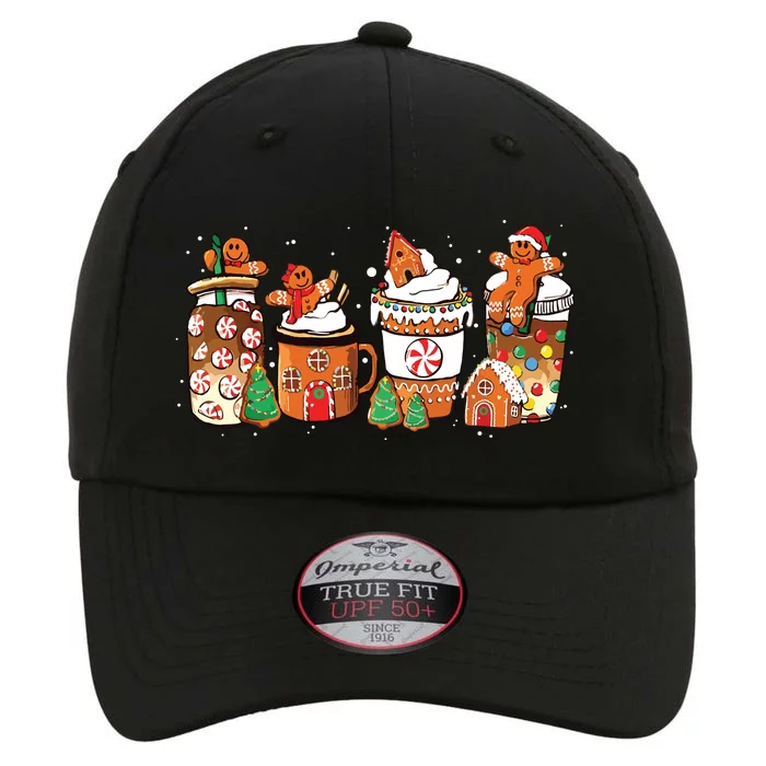 Gingerbread Cookie Christmas Coffee Cups Latte Drink Outfit The Original Performance Cap