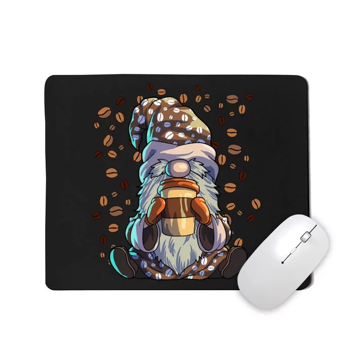 Gnome Coffee  Café Coffeine Barista Gnome Lover Coffee Mousepad