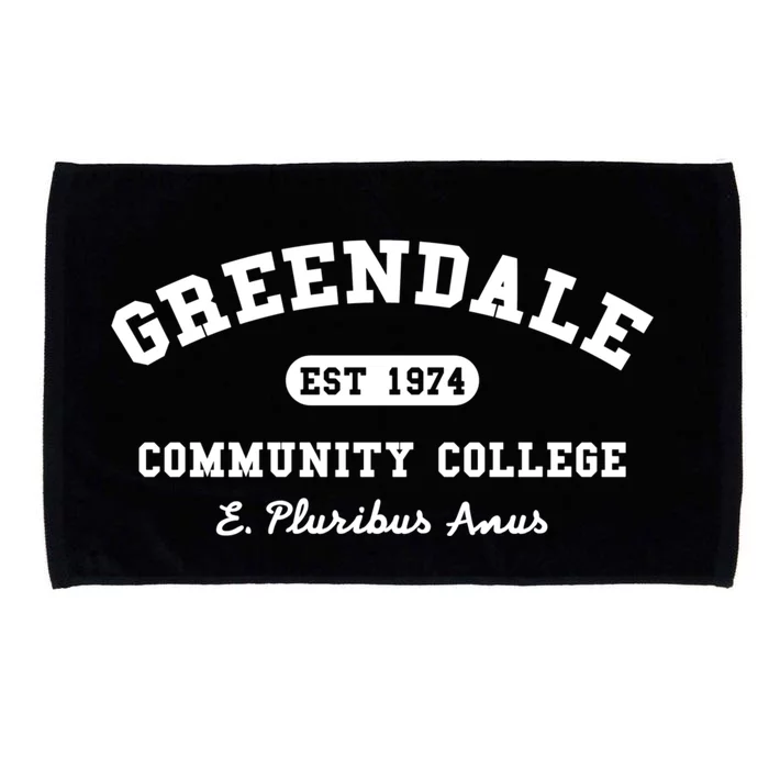 Greendale Community College E Pluribus Anus Microfiber Hand Towel