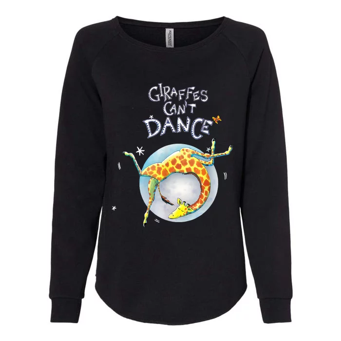 Giraffes Can't Dance Womens California Wash Sweatshirt