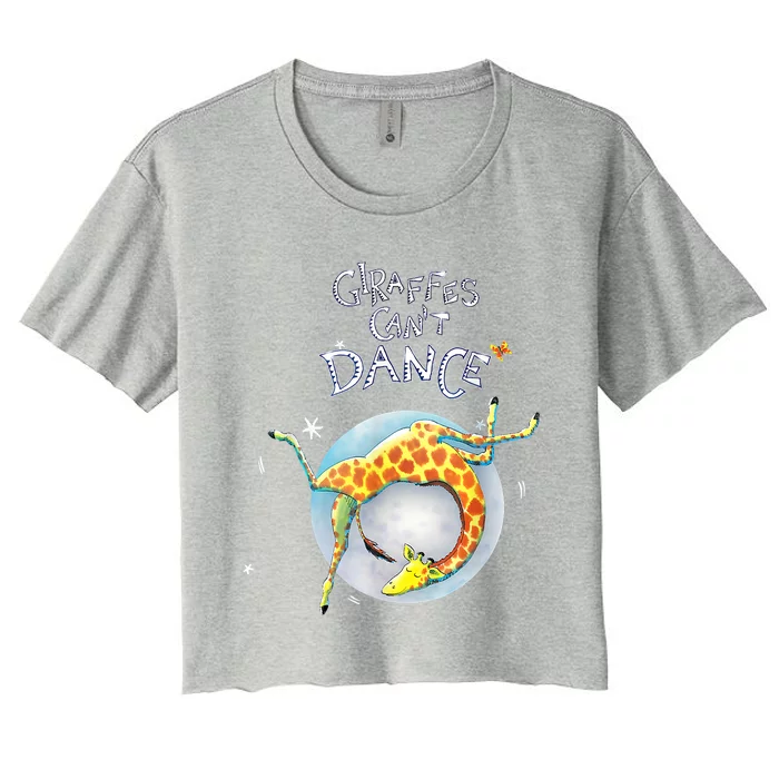 Giraffes Can't Dance Women's Crop Top Tee