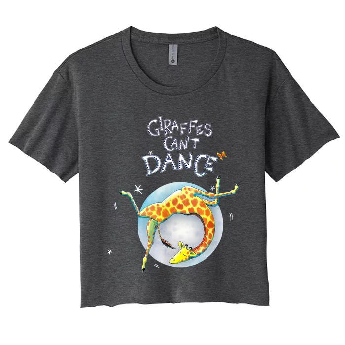 Giraffes Can't Dance For And Family Women's Crop Top Tee