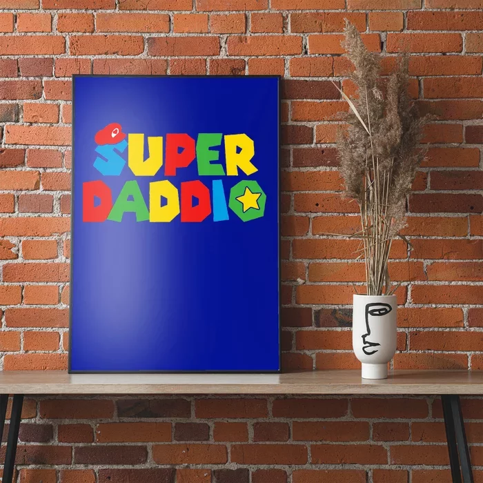 Gaming Champion Dad Humorous Father Family Match Poster