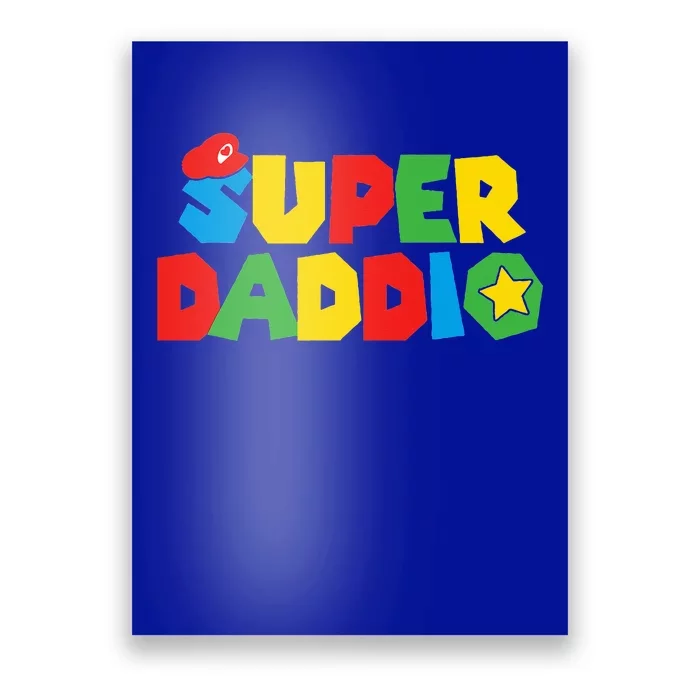 Gaming Champion Dad Humorous Father Family Match Poster