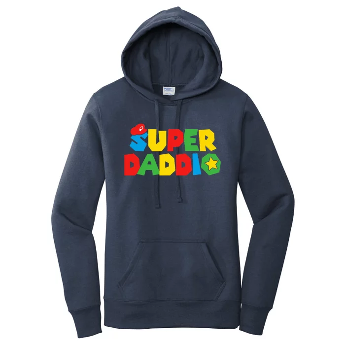 Gaming Champion Dad Humorous Father Family Match Women's Pullover Hoodie