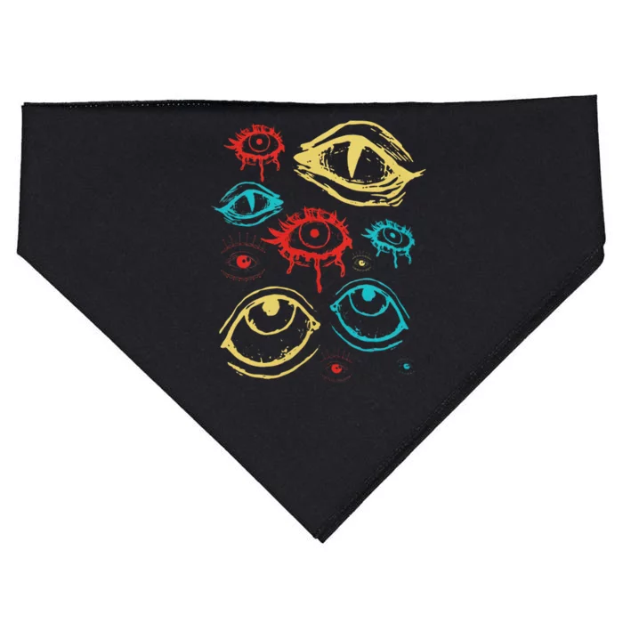 Grunge Clowncore Dreamcore Weirdcore Mall Goth USA-Made Doggie Bandana