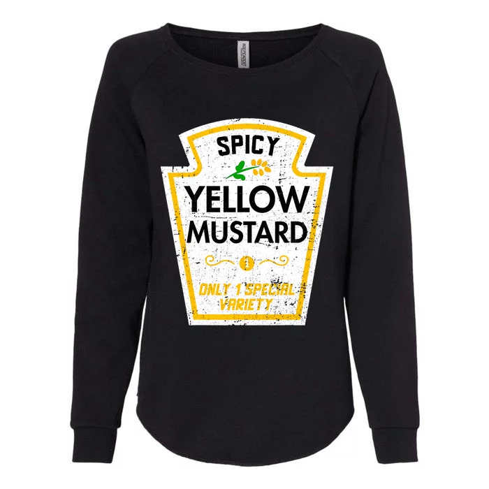 Group Condiments Diy Halloween Costume Funny Yellow Mustard Womens California Wash Sweatshirt