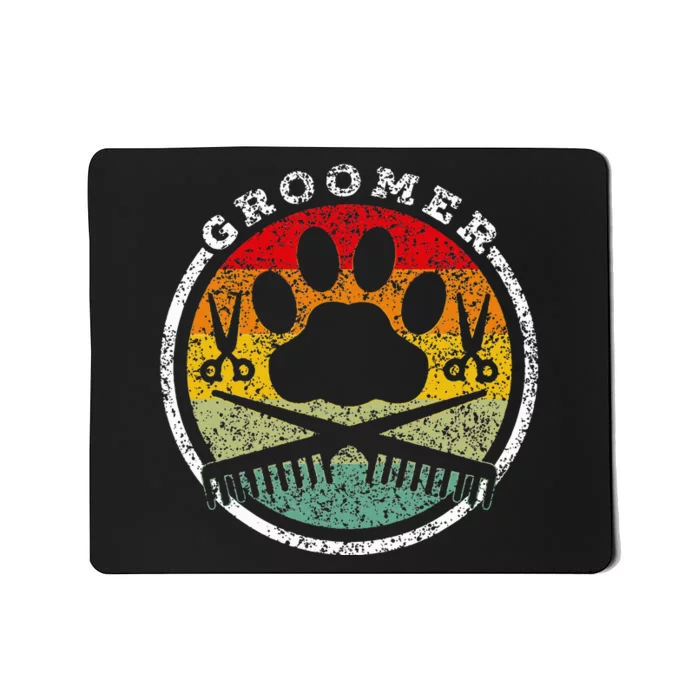 Groomer Cute Dogs Dog Grooming Mousepad