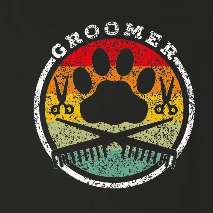 Groomer Cute Dogs Dog Grooming Toddler Long Sleeve Shirt