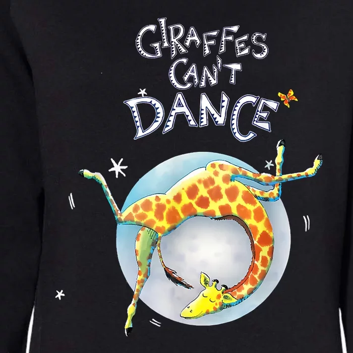 Giraffes Cant Dance Funny Womens California Wash Sweatshirt