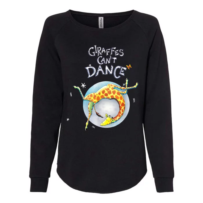 Giraffes Cant Dance Funny Womens California Wash Sweatshirt