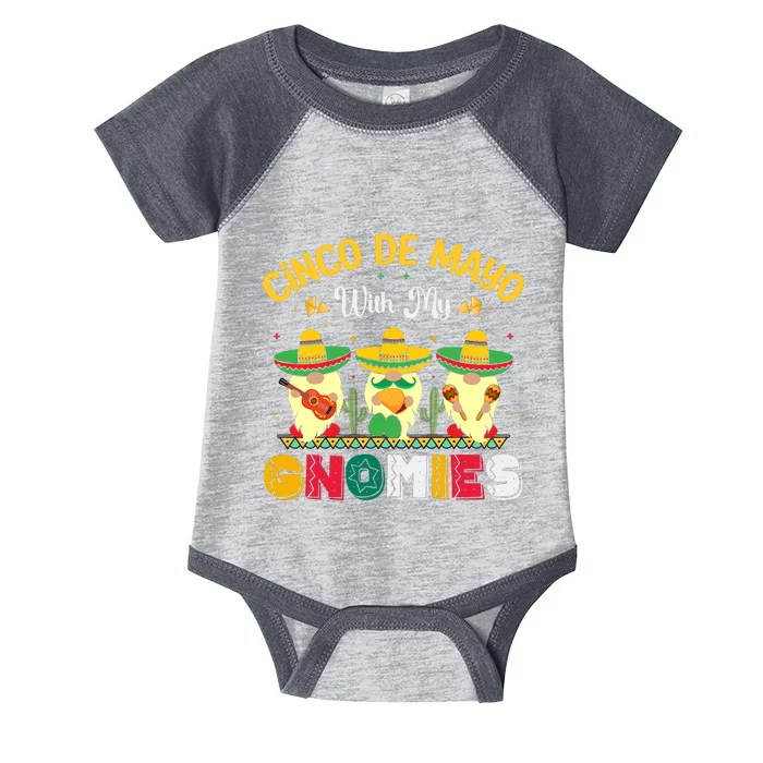 Gnomie Cinco De Mayo T Infant Baby Jersey Bodysuit