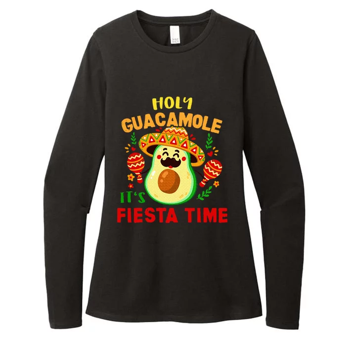 Guacamole Cinco De Mayo Mexican Fiesta Womens CVC Long Sleeve Shirt