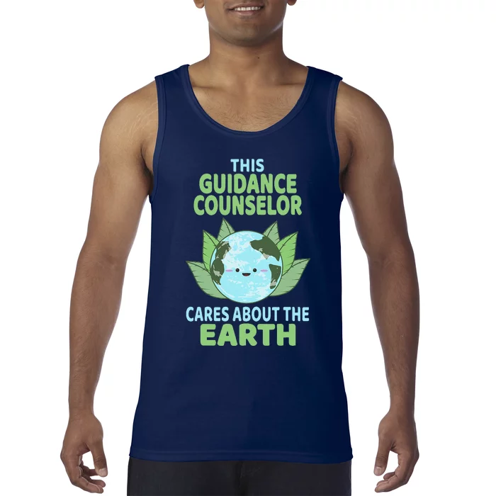 Guidance Counselor Earth Day School Classroom Tank Top