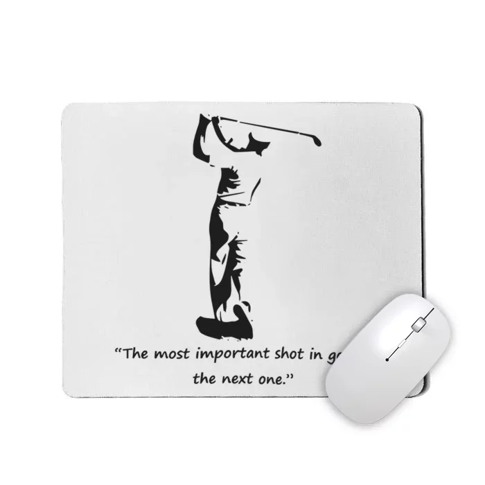 Golf Citation Essentielle De Ben Hogan Mousepad